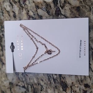 Brand new Lauren Conrad palm tree neclace